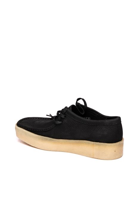 Black wallabee cup lace-up CLARKS ORIGINAL | WALLABEE CUPCAM-BLACK